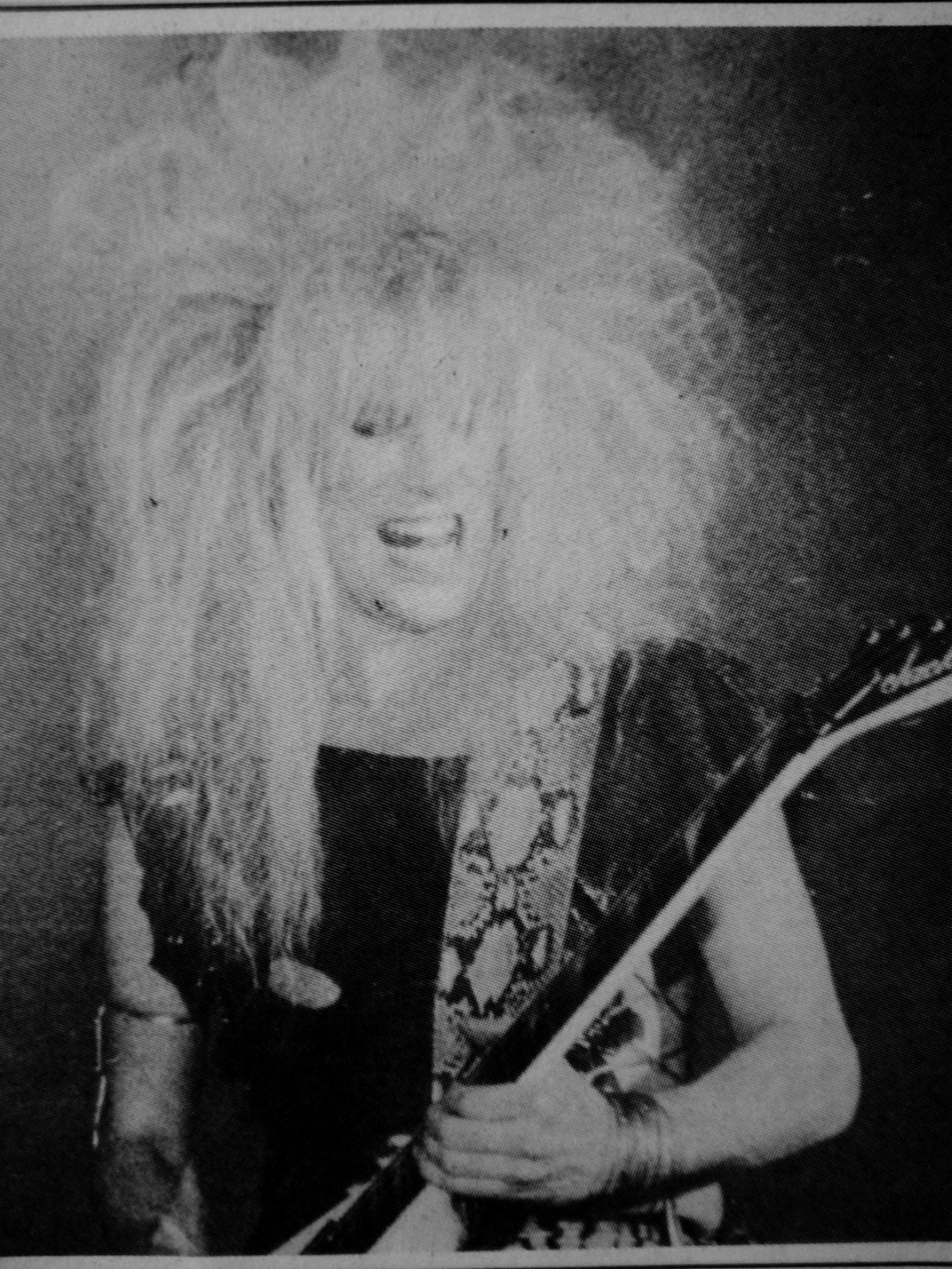 Doug Marks su Hard N Heavy, 1986. Collezione privata Hammerblow