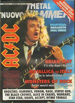 AC/DC su Metal Hammer, 1992, collezione privata